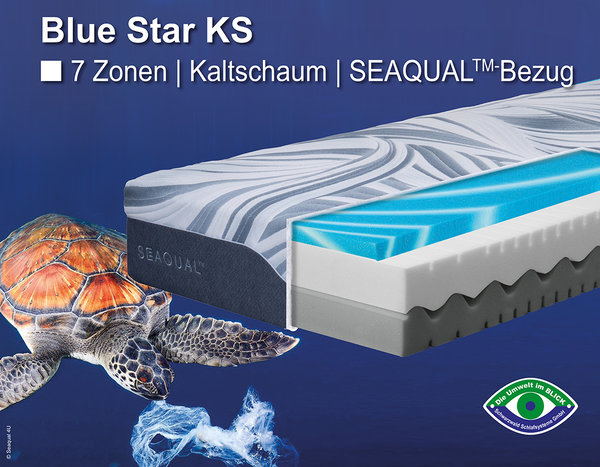 Kaltschaum-Matratze BLUE STAR KS